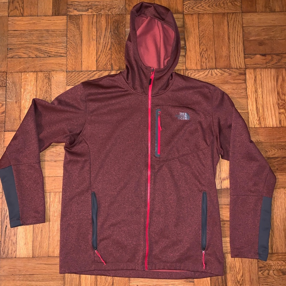 North Face XL full zip Hoodie